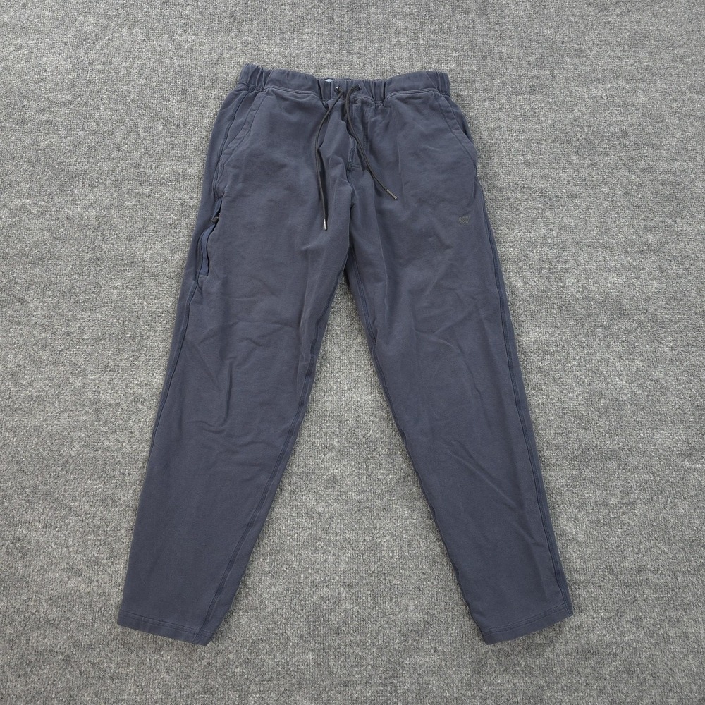 Mack Weldon Pants Mens Medium Blue Ace Sweatpants Joggers Athletic Lounge Run